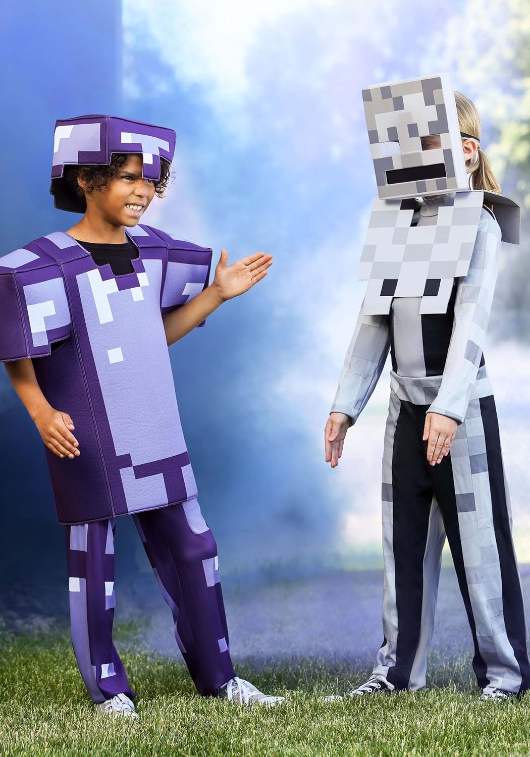 Disguise Minecraft Enchanted Diamond Armor Deluxe 46 Kids Costume