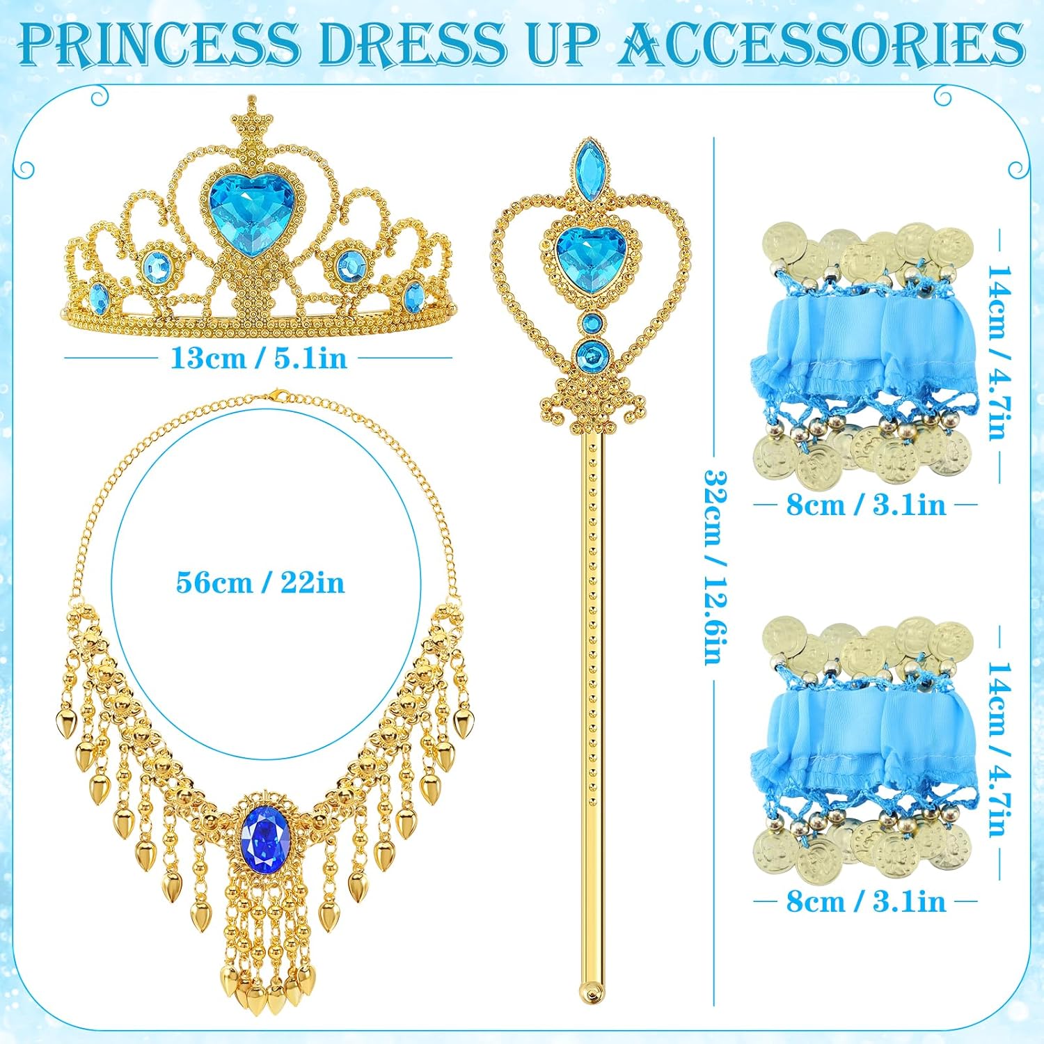 GC Princess Jasmine Costume Accessories Set