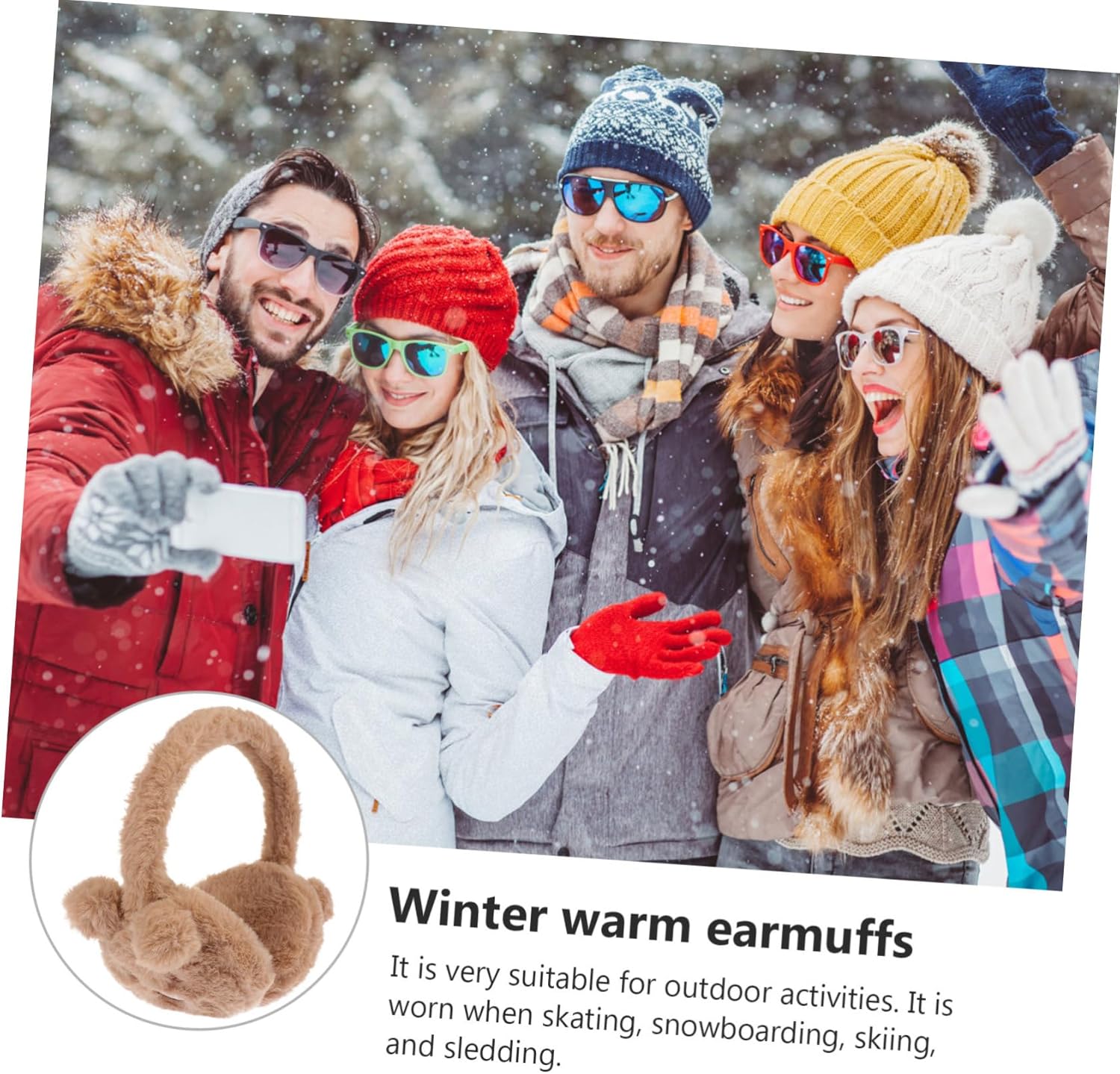 Adorable Animal Earmuffs for Adults - Cute Winter Warmers
