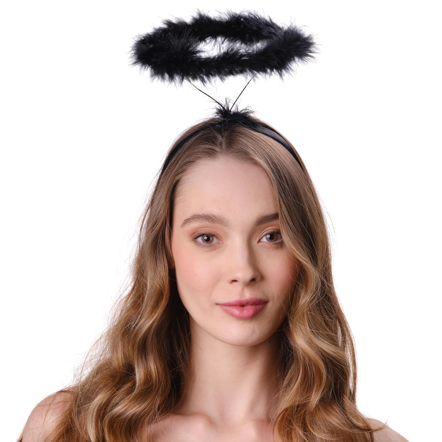 Funcredible Black Halo Halo for Men Women Kids