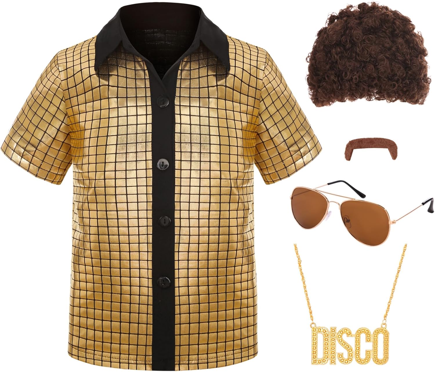 70s Disco Costume Party Outfit Boys