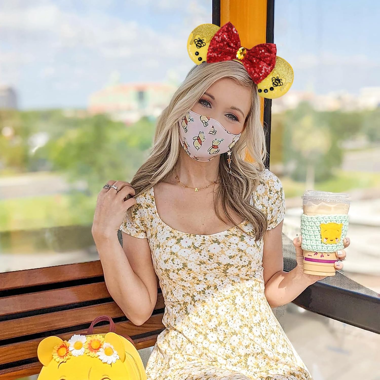 Adorable Honey Ears Mouse Ears Headband for Women and Kids