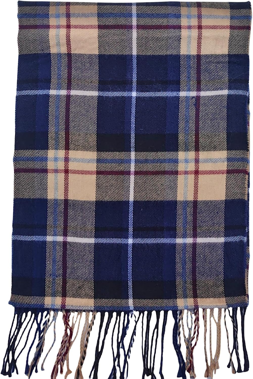 Warm stylish winter scarf for kids and parents