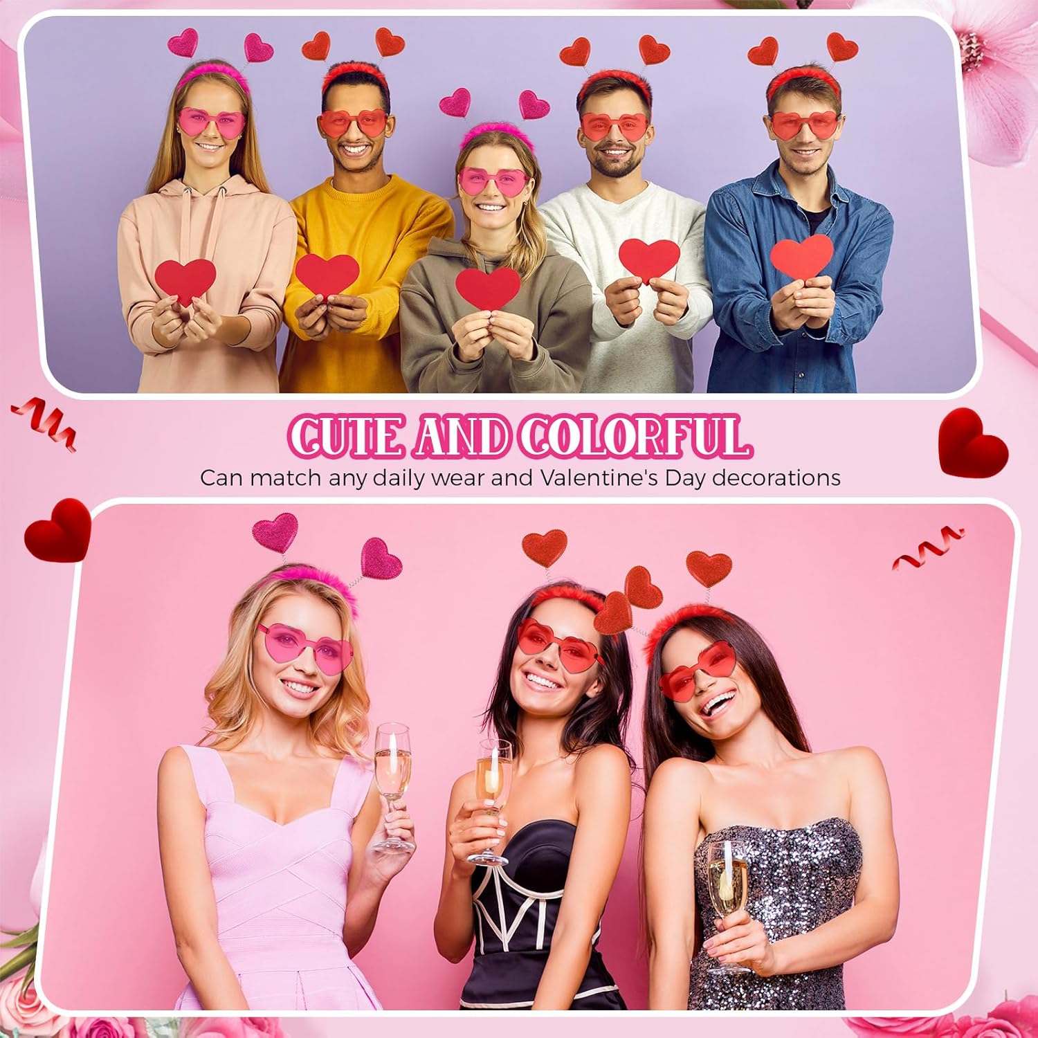 Jutom Heart sunglasses headands