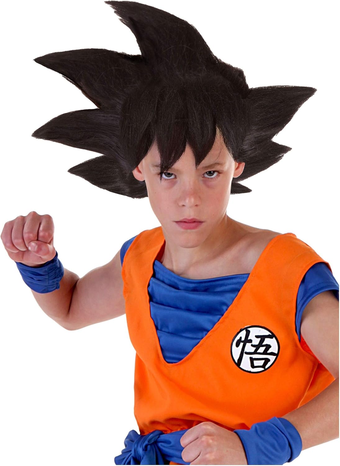 Dragon Ball Z Goku Black Wig for Kids Fun Affordable