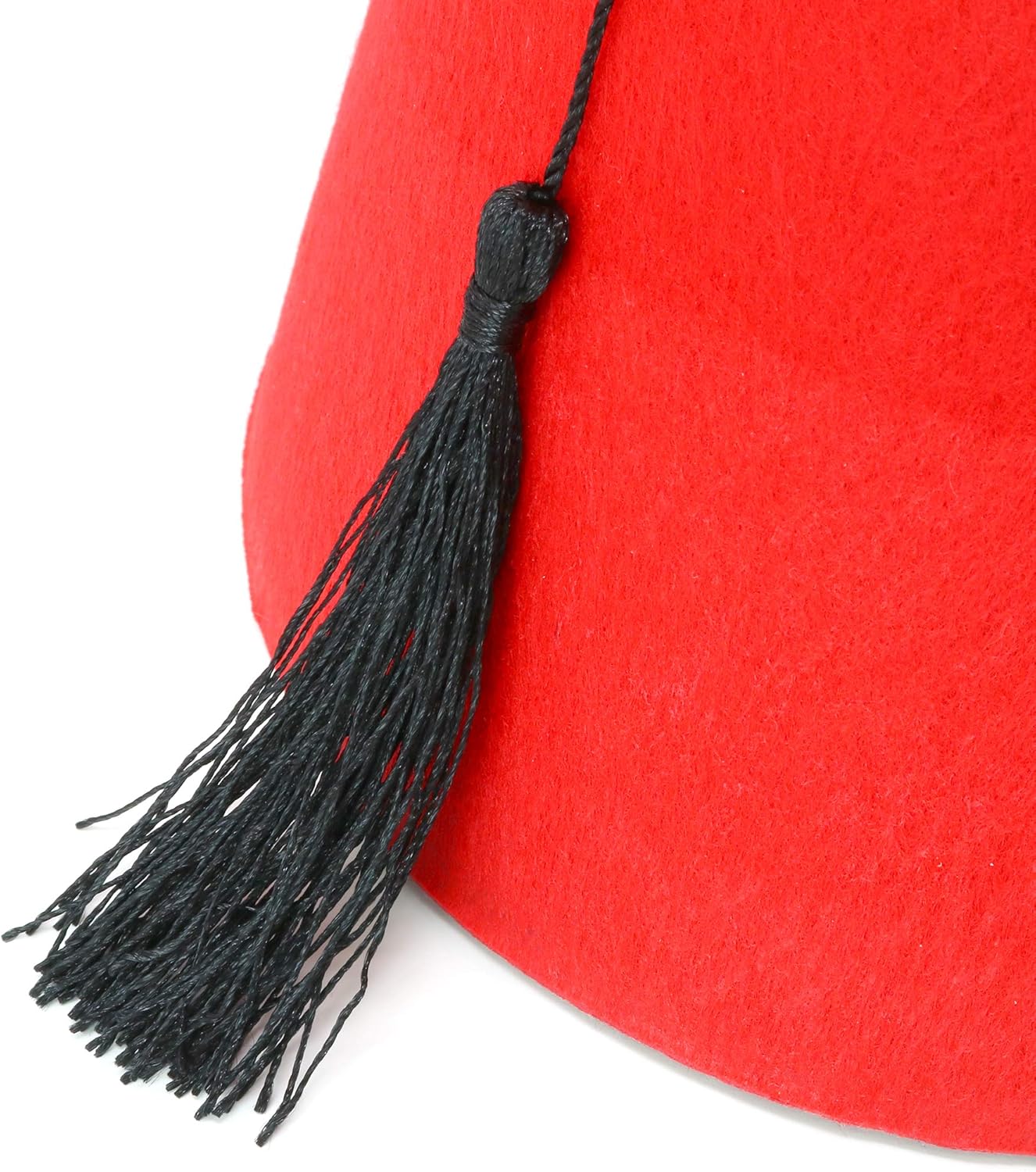 Skeleteen Arabian Red Fez Hat With Black Tassel