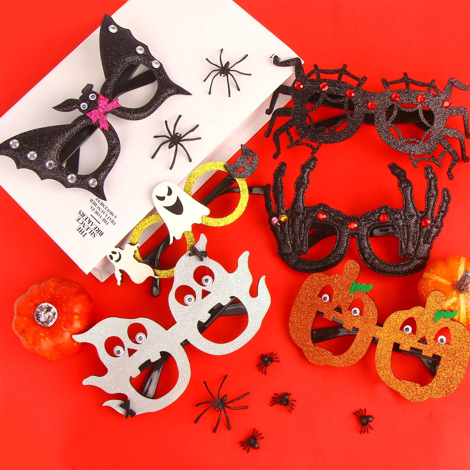 CCINEE 6-Piece Halloween Glasses for Kids
