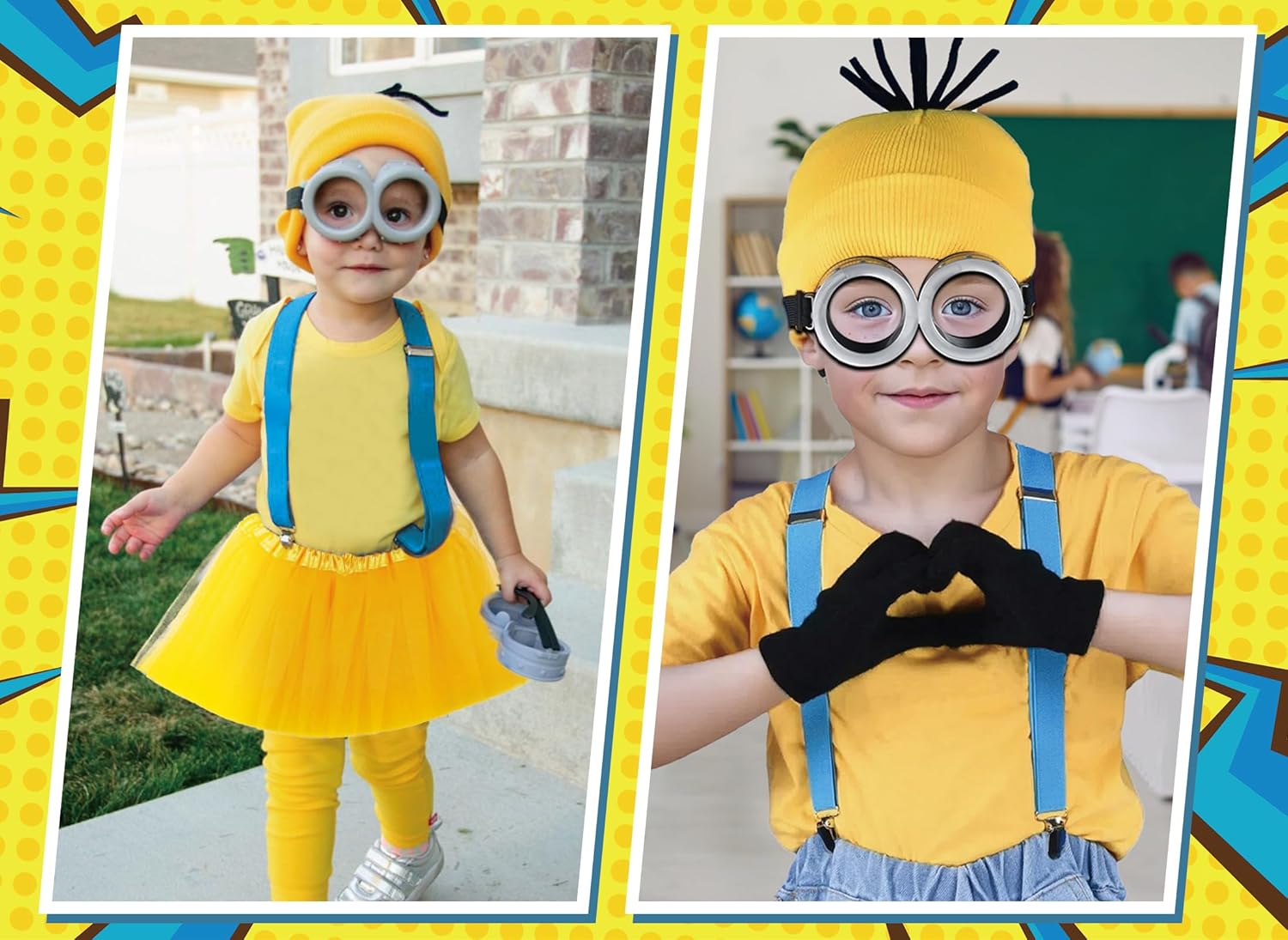 Perfect 4-Piece Steampunk Halloween Costume Accessories