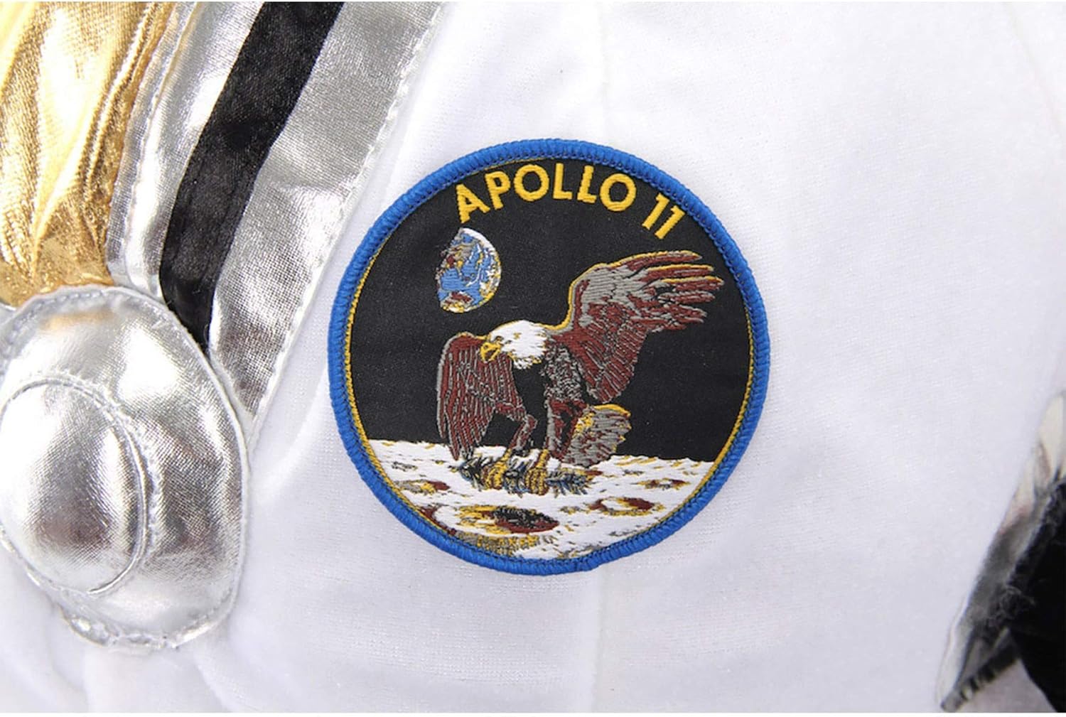 Space Plush Helmet Kids Costume with NASA Embroidery