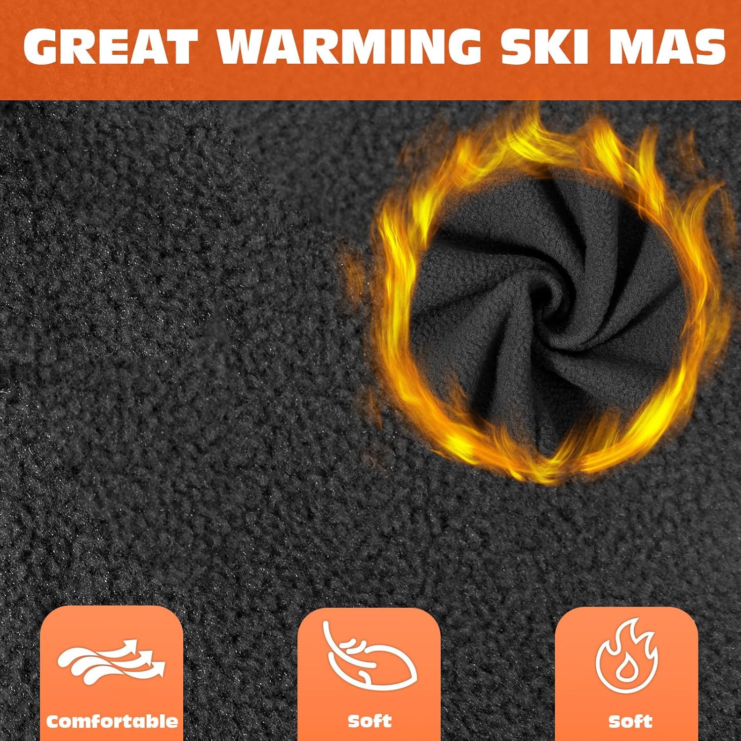 NONSTOP Thickened Kids Ski Mask - Winter Balaclava