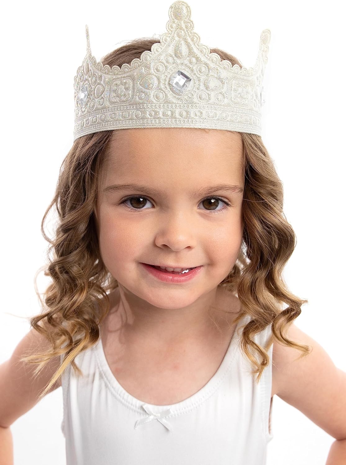 Little Adventures Soft Royal Crown Dress Up Costume for Kids