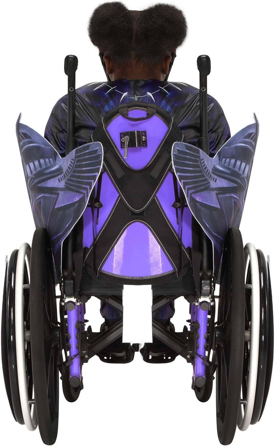 Jazwares Adaptive Black Panther Kids wheelchair costume