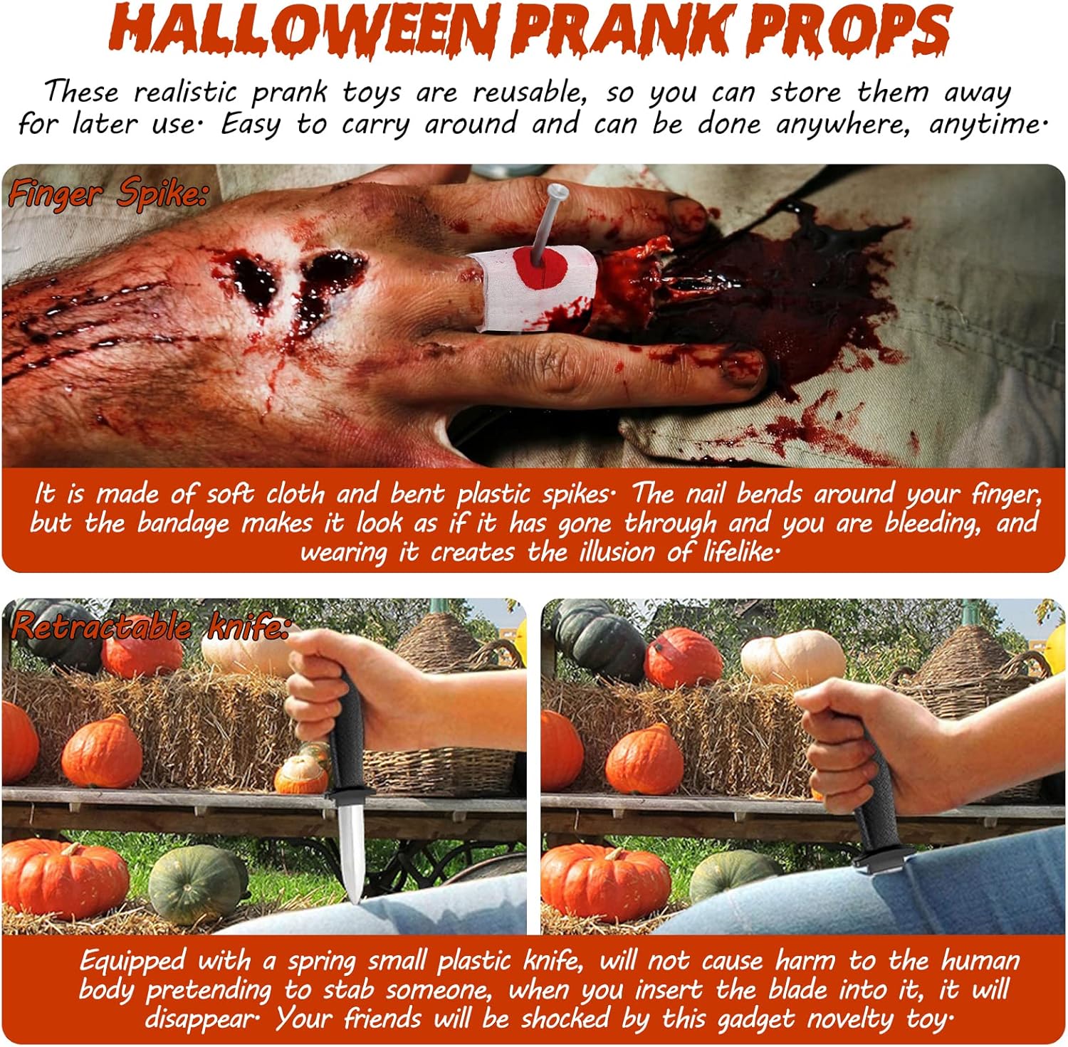 Halloween costume trick or treat set for kids