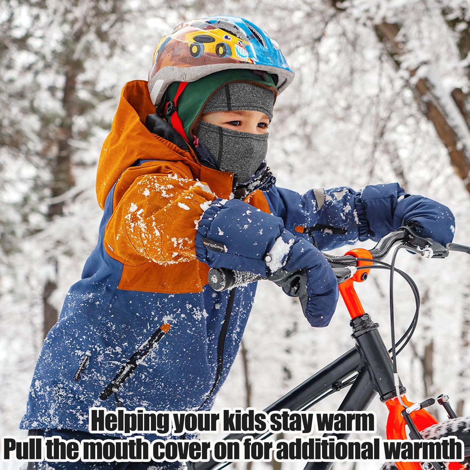 Kids Balaclava Ski Mask Scarf - Warm Windproof
