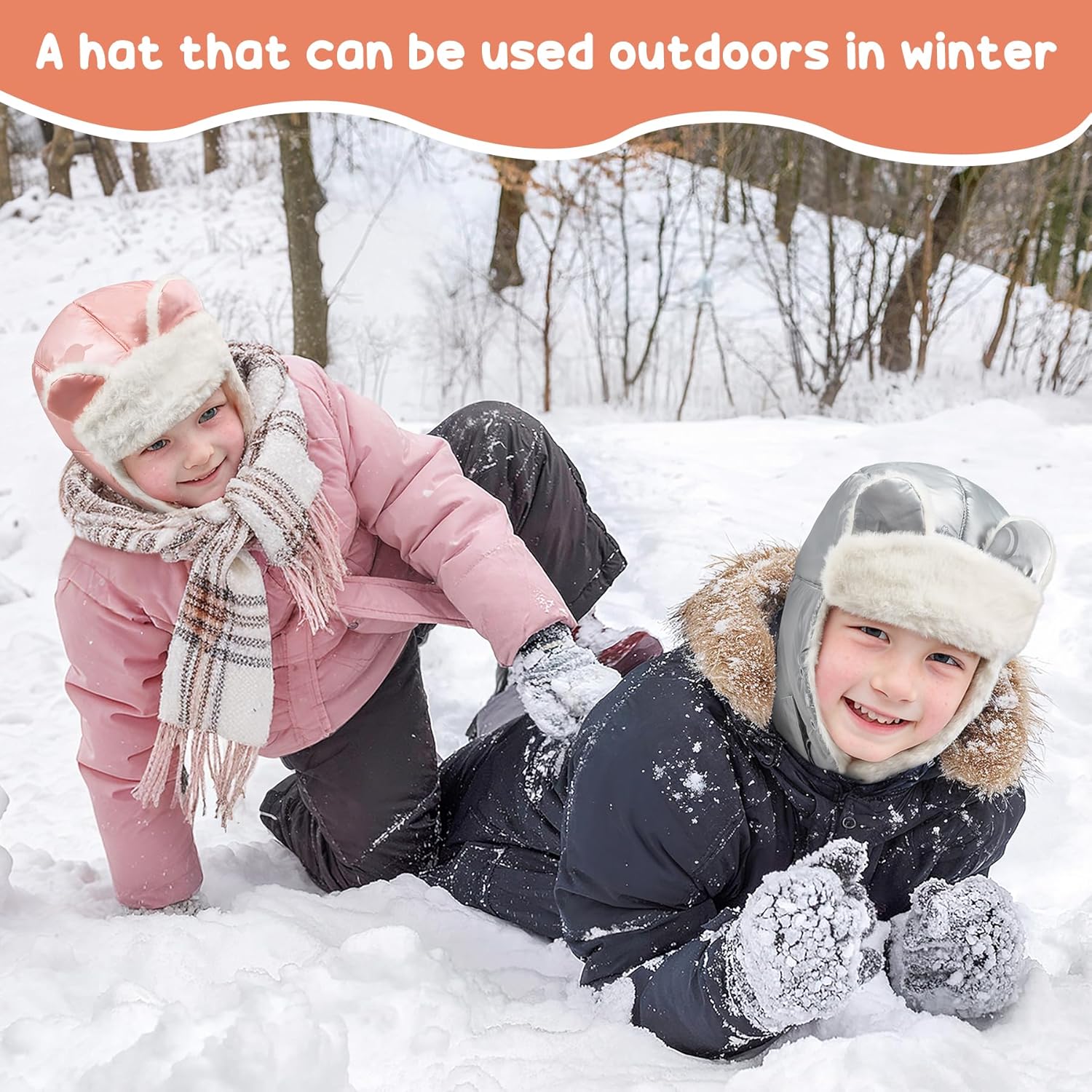 Cold Weather Kids Trapper Hat