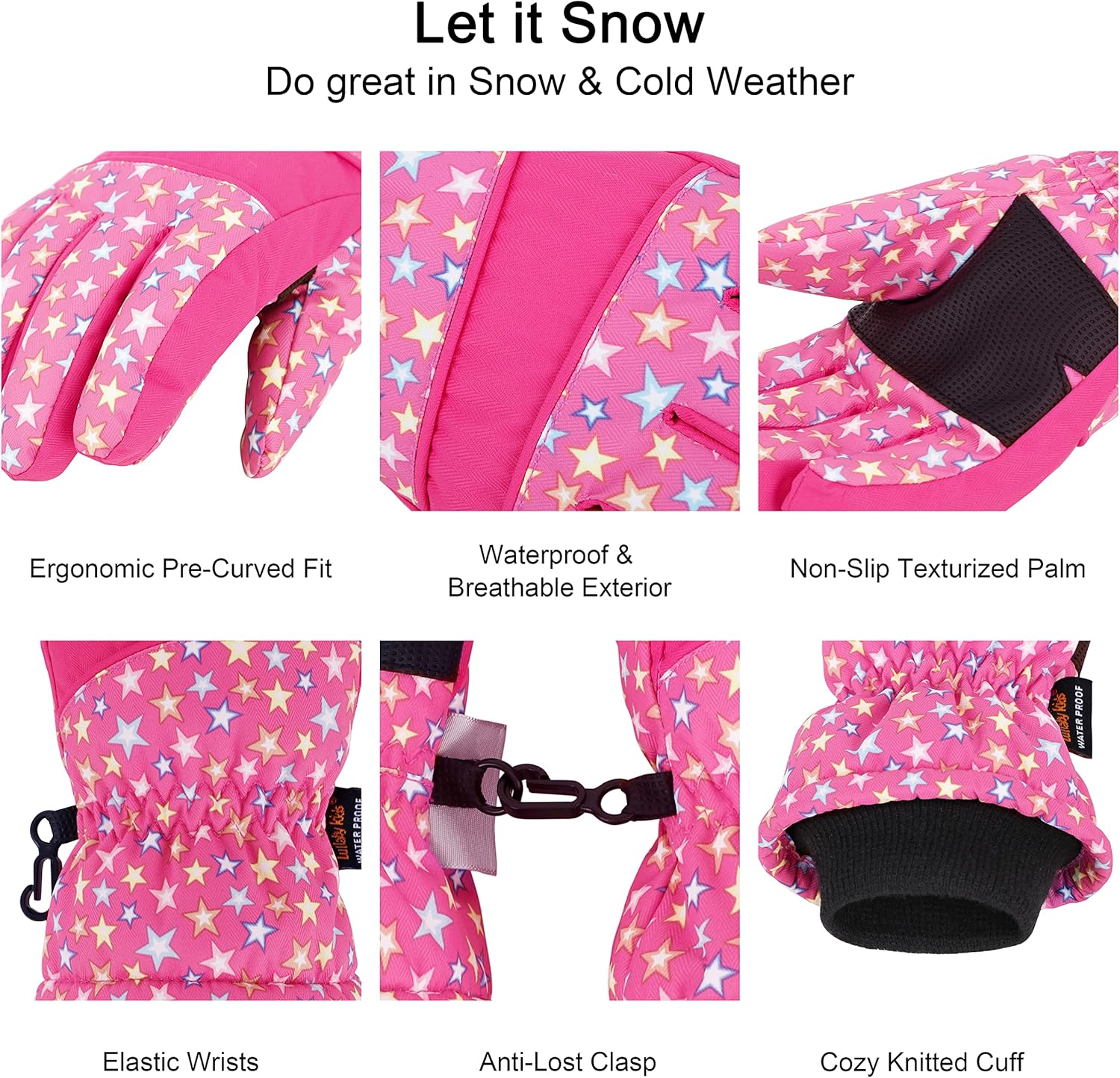 LULLABY KIDS Cotton Childs Snow Gloves