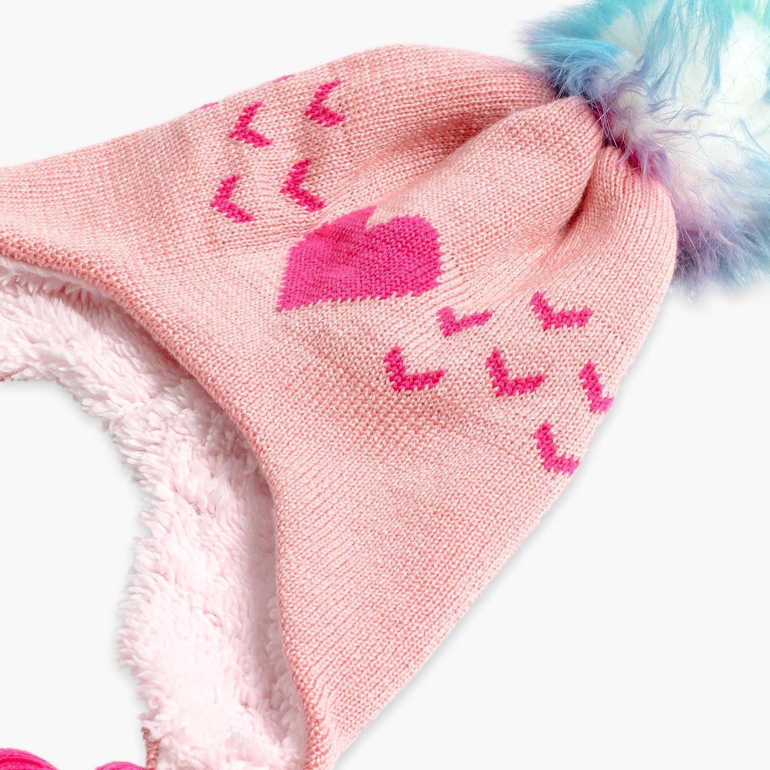 Sophie Toddler Girls Plush Beanie for Warm Cute Winters