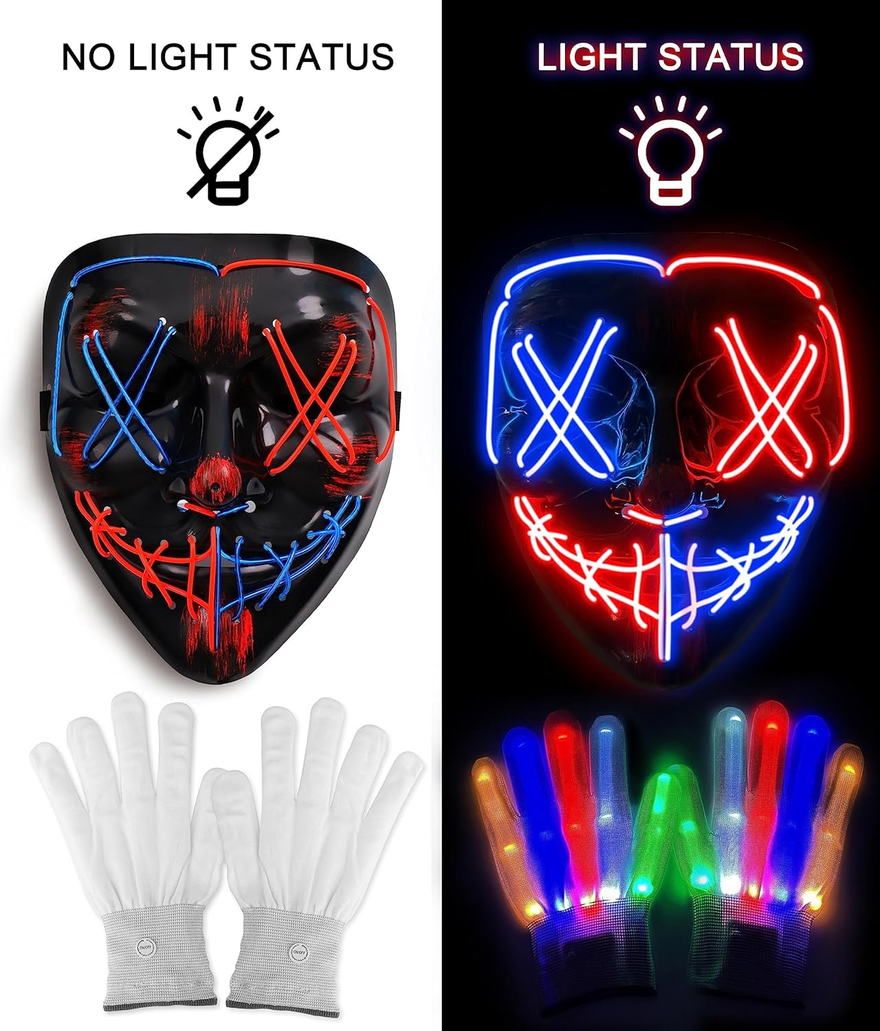 Glow Out Halloween Set from Sago Brothers