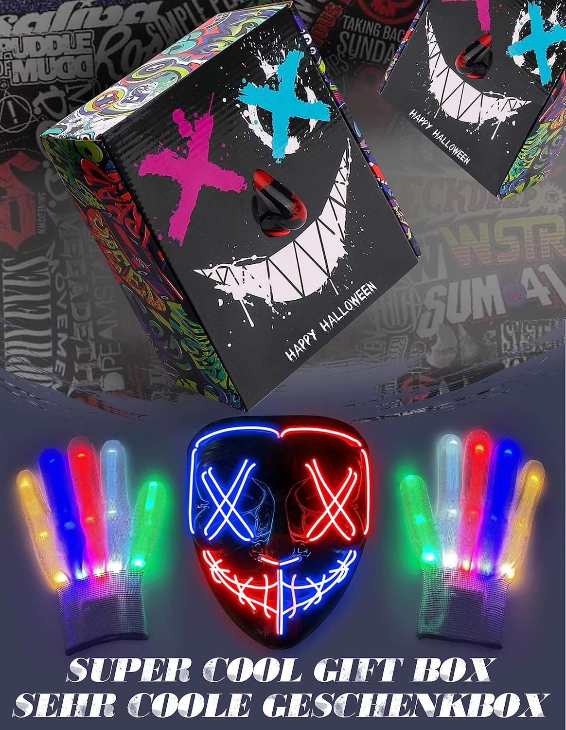 Glow Out Halloween Set from Sago Brothers